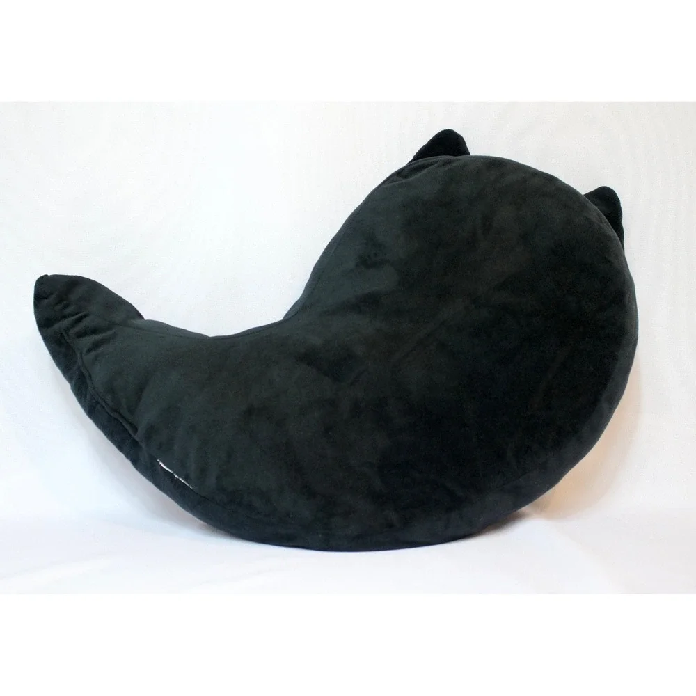 The Big One Black White Cat Throw Pillows Plush Yin and‎ Yang